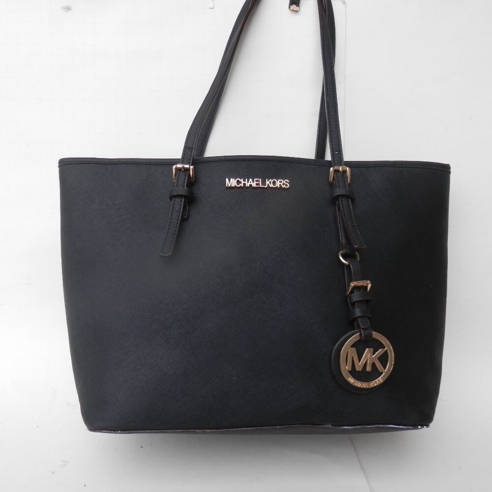 Michael kors MK black large tote bag